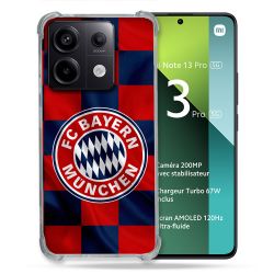 Coque Pour Xiaomi Redmi Note 13 Pro 5G Foot Bayern Munich Carreaux