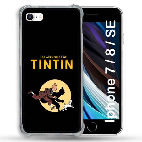 Coque Pour Iphone 7 / 8 / SE (2020 / 2022) Tintin Classique