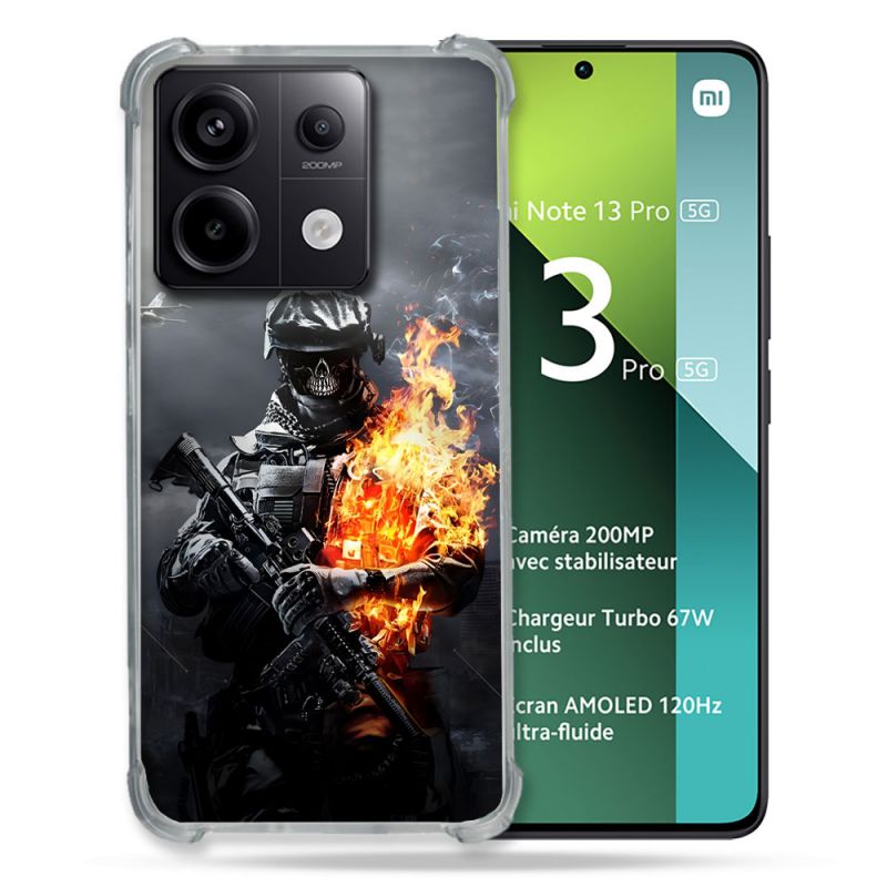 Coque Pour Xiaomi Redmi Note 13 Pro 5G Call Of Duty Squelette