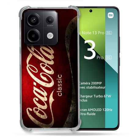 Coque Pour Xiaomi Redmi Note 13 Pro 5G Coca Cola Classique