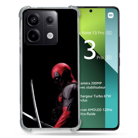 Coque Pour Xiaomi Redmi Note 13 Pro 5G Deadpool Epee