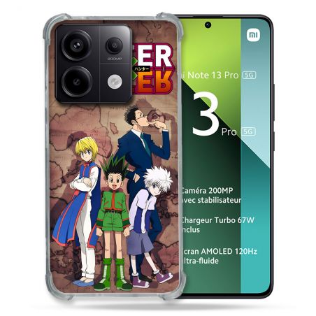 Coque Pour Xiaomi Redmi Note 13 Pro 5G Manga Hunter X Hunter Vintage