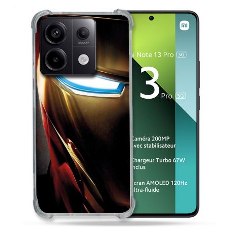 Coque Pour Xiaomi Redmi Note 13 Pro 5G Iron Man Casque