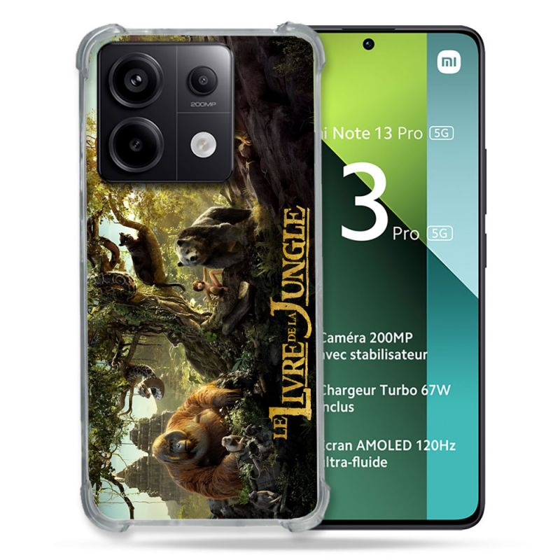 Coque Pour Xiaomi Redmi Note 13 Pro 5G Le Livre De La Jungle Affiche