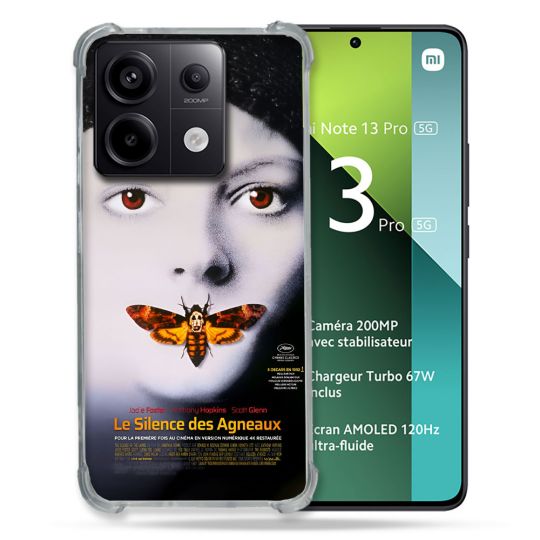 Coque Pour Xiaomi Redmi Note 13 Pro 5G Le Silence Des Agneaux Affiche