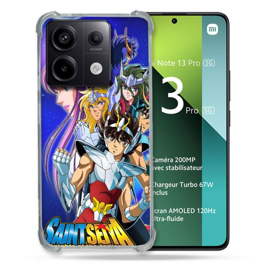 Coque Pour Xiaomi Redmi Note 13 Pro 5G Les Chevaliers Du Zodiaque