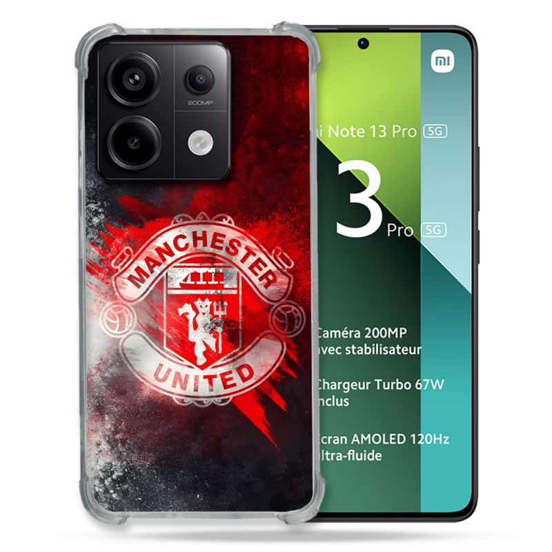 Coque Pour Xiaomi Redmi Note 13 Pro 5G Foot Manchetser United