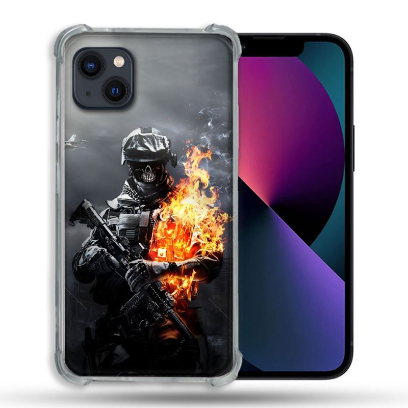Coque Pour Iphone 13 (6.1) Call Of Duty Squelette