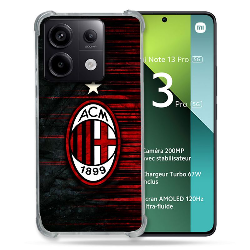 Coque Pour Xiaomi Redmi Note 13 Pro 5G Foot Milan AC