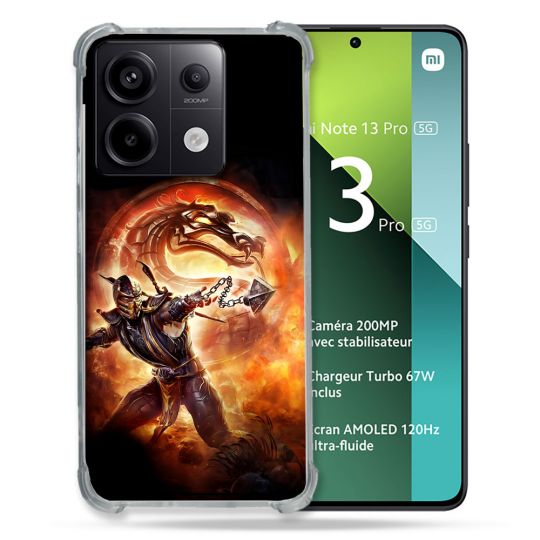 Coque Pour Xiaomi Redmi Note 13 Pro 5G Mortal Combat