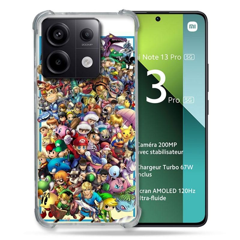 Coque Pour Xiaomi Redmi Note 13 Pro 5G Nintendo