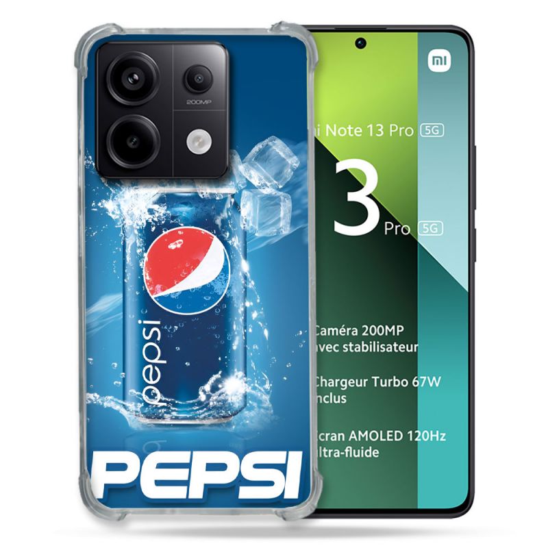 Coque Pour Xiaomi Redmi Note 13 Pro 5G Pepsi