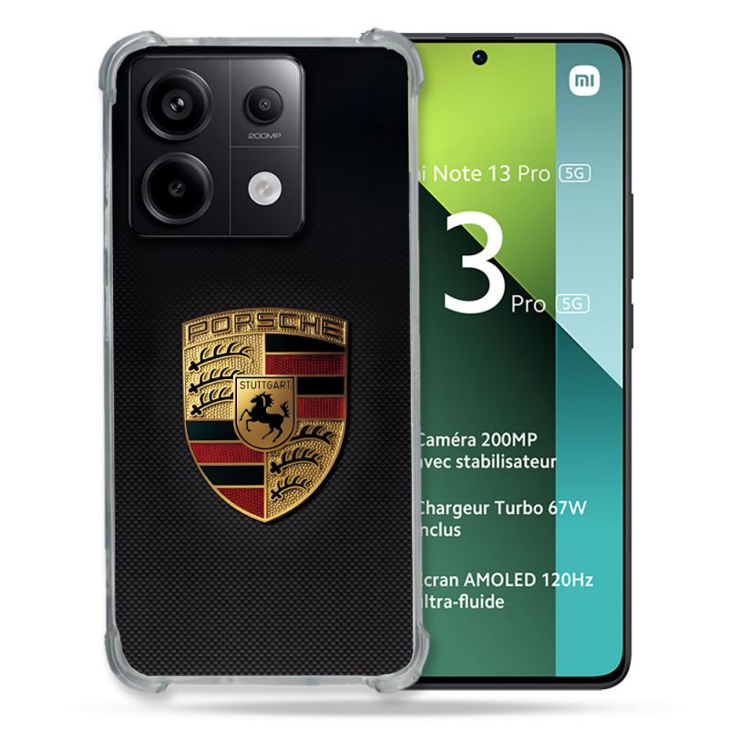 Coque Pour Xiaomi Redmi Note 13 Pro 5G Porsche Carbone