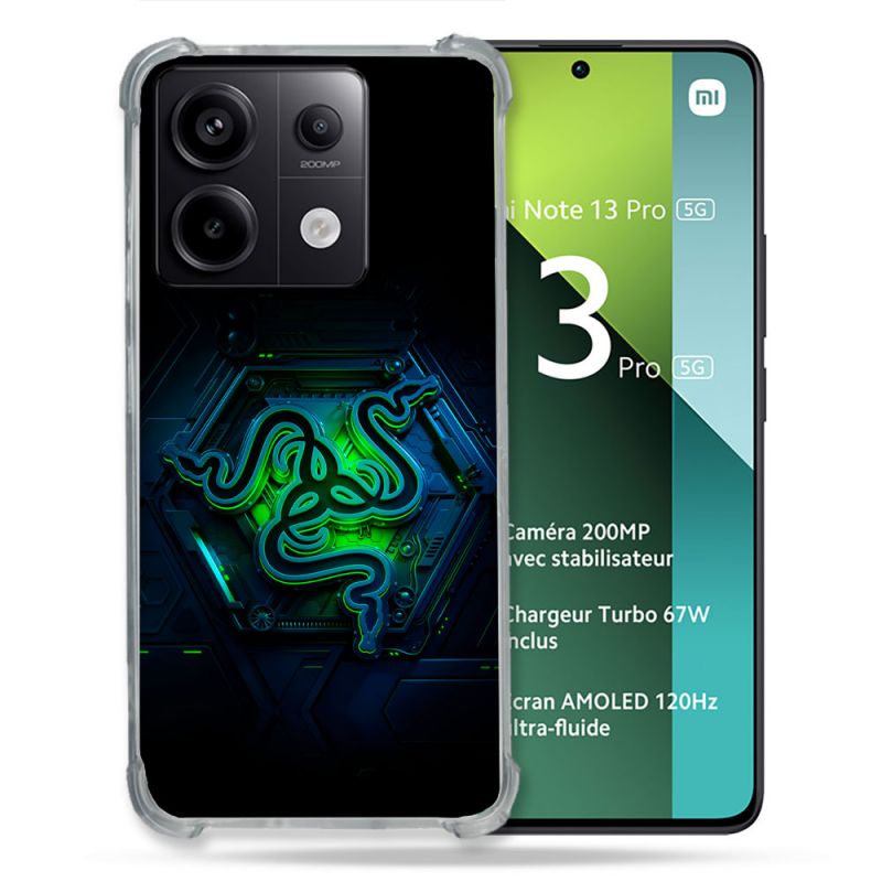 Coque Pour Xiaomi Redmi Note 13 Pro 5G Razer
