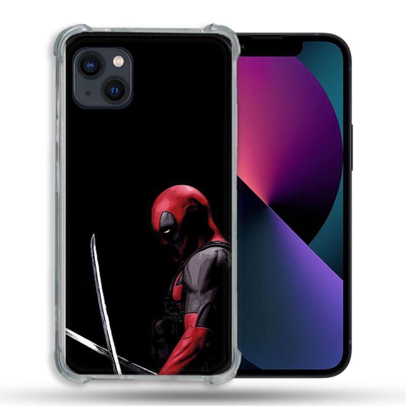 Coque Pour Iphone 13 (6.1) Deadpool Epee