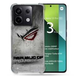 Coque Pour Xiaomi Redmi Note 13 Pro 5G ROG Gris