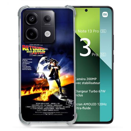 Coque Pour Xiaomi Redmi Note 13 Pro 5G Retour Vers Le Futur Affiche