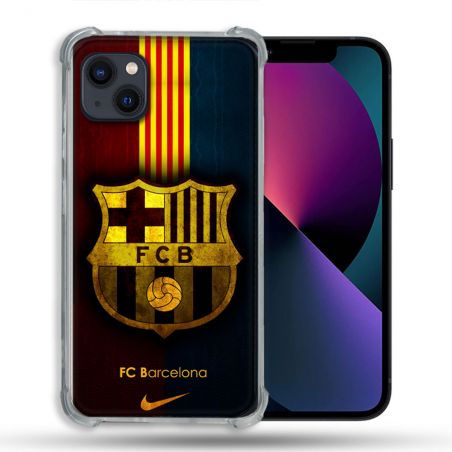 Coque Pour Iphone 13 (6.1) Foot FC Barcelone Vintage
