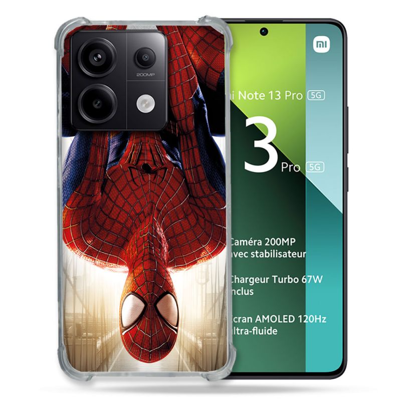 Coque Pour Xiaomi Redmi Note 13 Pro 5G Spiderman Invers