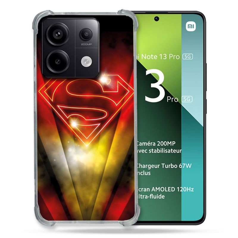 Coque Pour Xiaomi Redmi Note 13 Pro 5G Superman Logo