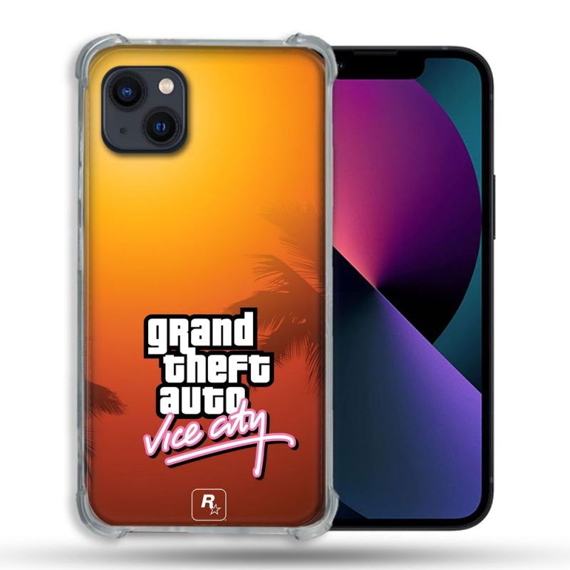 Coque Pour Iphone 13 (6.1) GTA Vice City