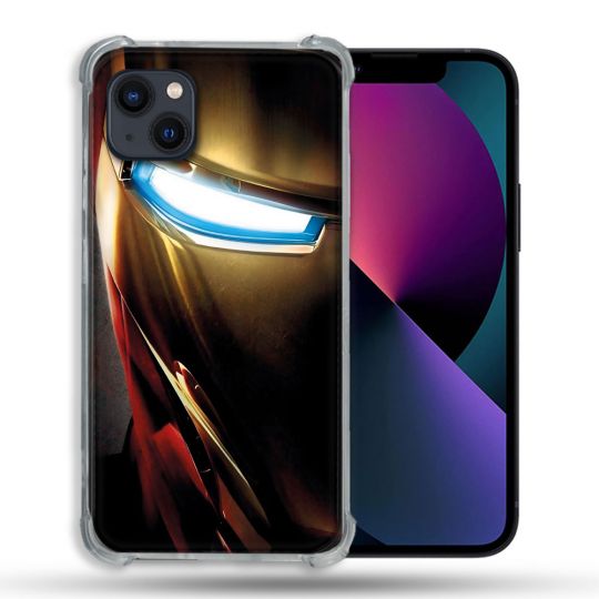 Coque Pour Iphone 13 (6.1) Iron Man Casque