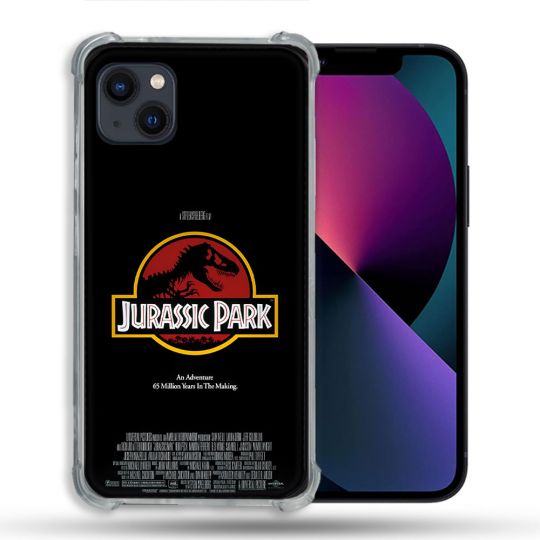 Coque Pour Iphone 13 (6.1) Jurassik Park Affiche