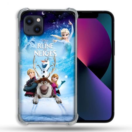 Coque Pour Iphone 13 (6.1) La Reine Des Neiges