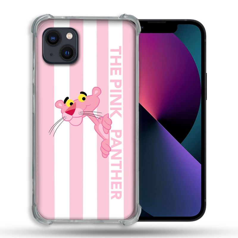 Coque Pour Iphone 13 (6.1) Panthere Rose