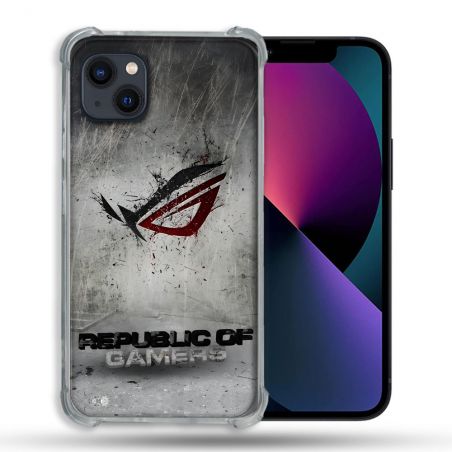 Coque Pour Iphone 13 (6.1) ROG Gris