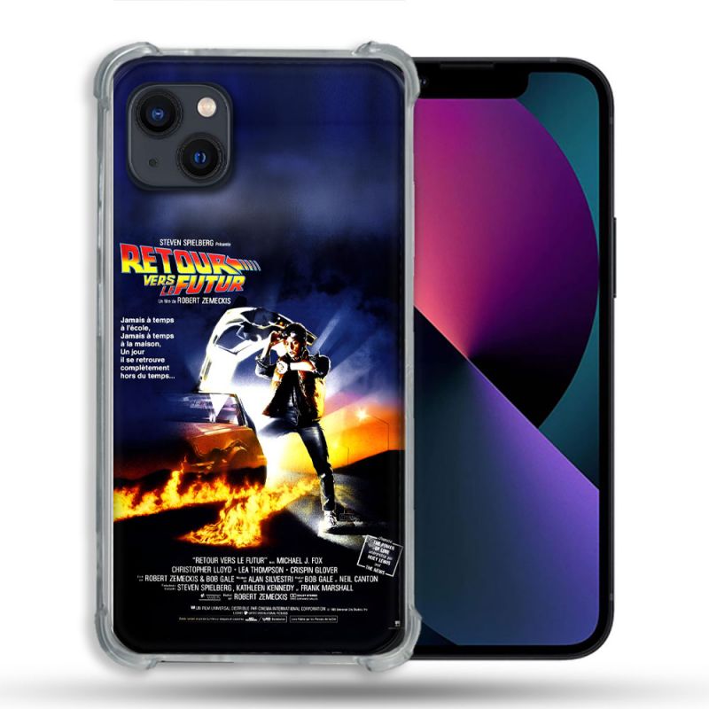 Coque Pour Iphone 13 (6.1) Retour Vers Le Futur Affiche