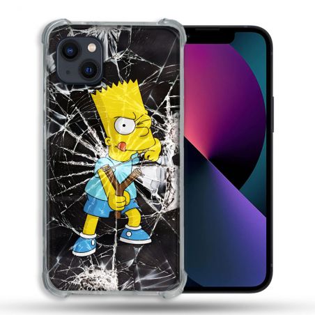 Coque Pour Iphone 13 (6.1) Simpson Bart