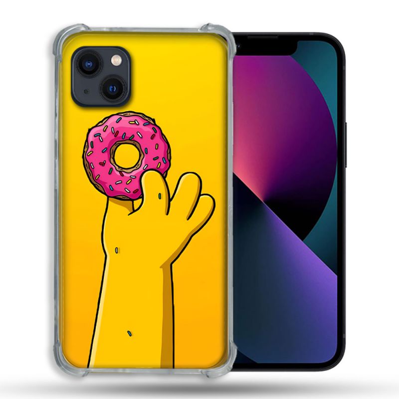 Coque Pour Iphone 13 (6.1) Simpson Donuts