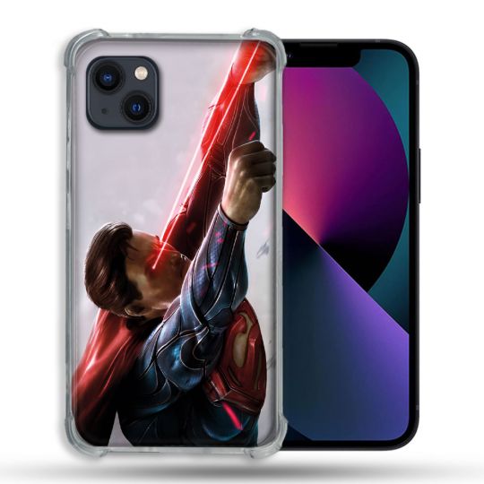 Coque Pour Iphone 13 (6.1) Superman Laser