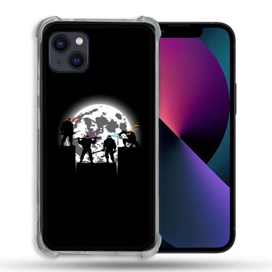 Coque Pour Iphone 13 (6.1) Tortue Ninja Ombre