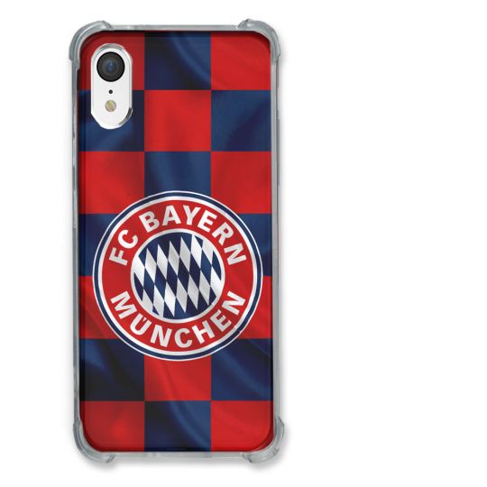 Coque Pour IphoneXR Foot Bayern Munich Carreaux