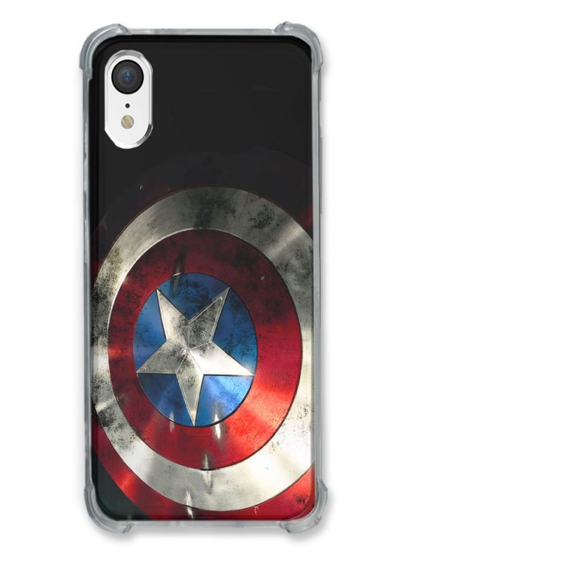 Coque Pour IphoneXR Captain America Bouclier
