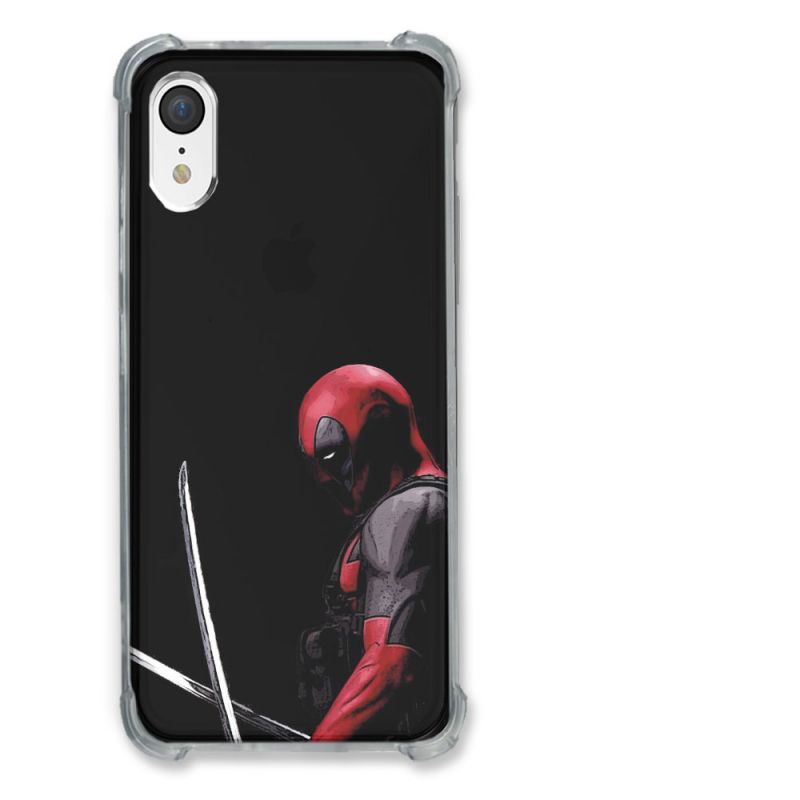 Coque Pour IphoneXR Deadpool Epee
