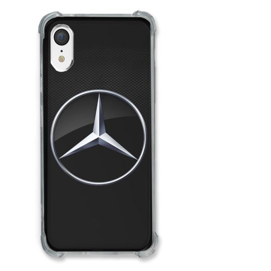 Coque Pour IphoneXR Mercedes Carbone