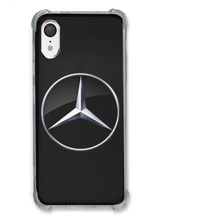 Coque Pour IphoneXR Mercedes Carbone