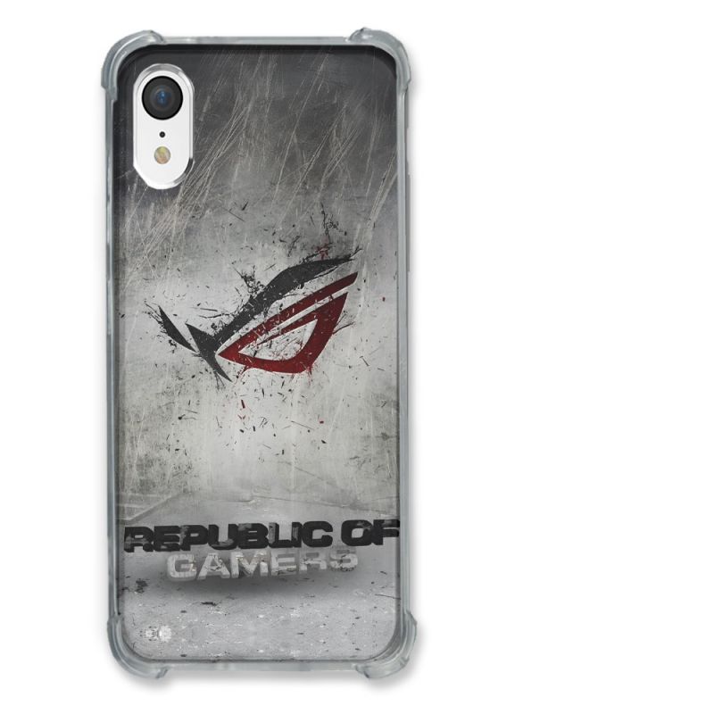 Coque Pour IphoneXR ROG Gris