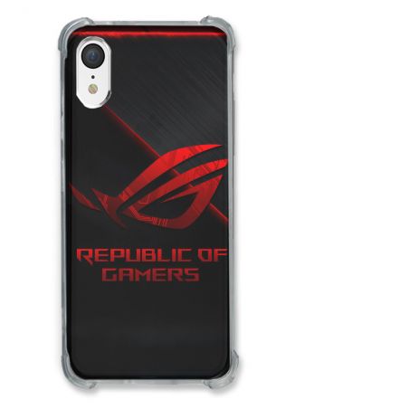 Coque Pour IphoneXR ROG Rouge