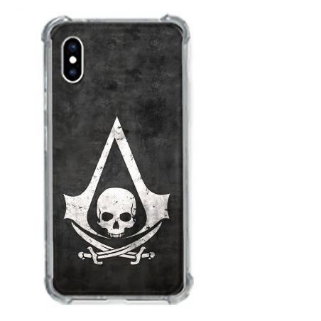 Coque Pour IphoneX / XS Assassin Creed Tete Mort