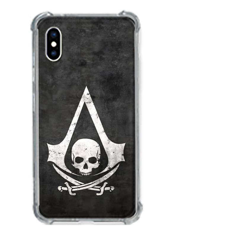 Coque Pour IphoneX / XS Assassin Creed Tete Mort