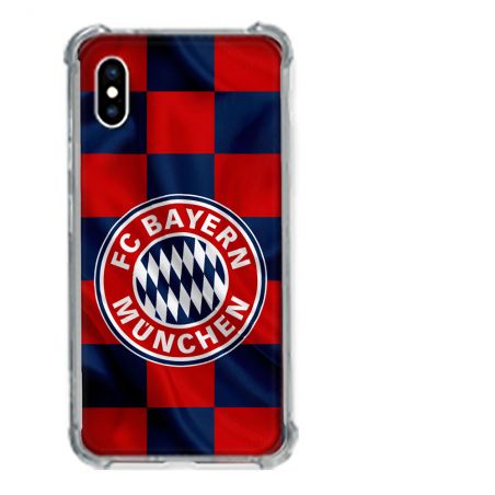Coque Pour IphoneX / XS Foot Bayern Munich Carreaux