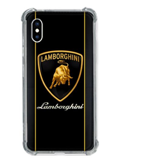 Coque Pour IphoneX / XS Lamborghini Carbone