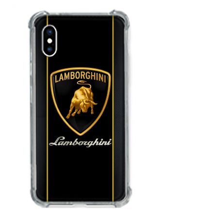Coque Pour IphoneX / XS Lamborghini Carbone