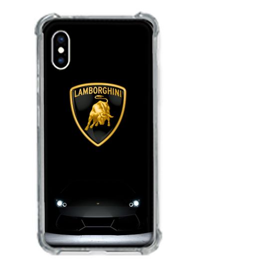 Coque Pour IphoneX / XS Lamborghini Noir