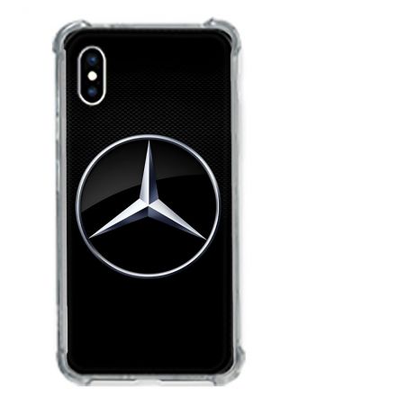 Coque Pour IphoneX / XS Mercedes Carbone