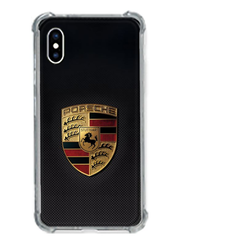 Coque Pour IphoneX / XS Porsche Carbone